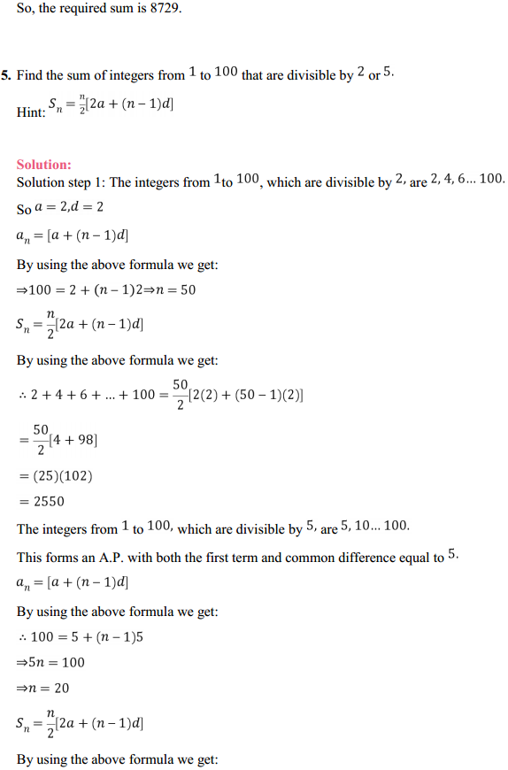 HBSE 11th Class Maths Solutions Chapter 9 Sequences and Series Miscellaneous Exercise 6