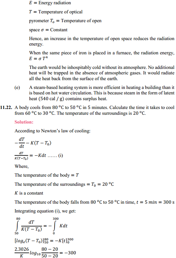 HBSE 11th Class Physics Solutions Chapter 11 Thermal Properties of Matter 20