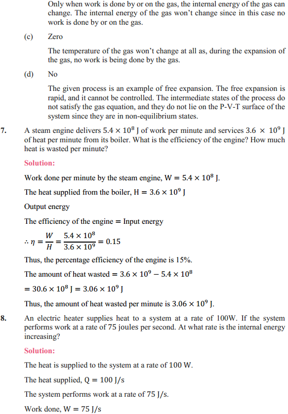 HBSE 11th Class Physics Solutions Chapter 12 Thermodynamics 5
