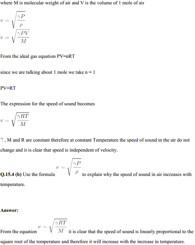 HBSE 11th Class Physics Solutions Chapter 15 Waves 4