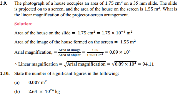HBSE 11th Class Physics Solutions Chapter 2 Units and Measurements 8