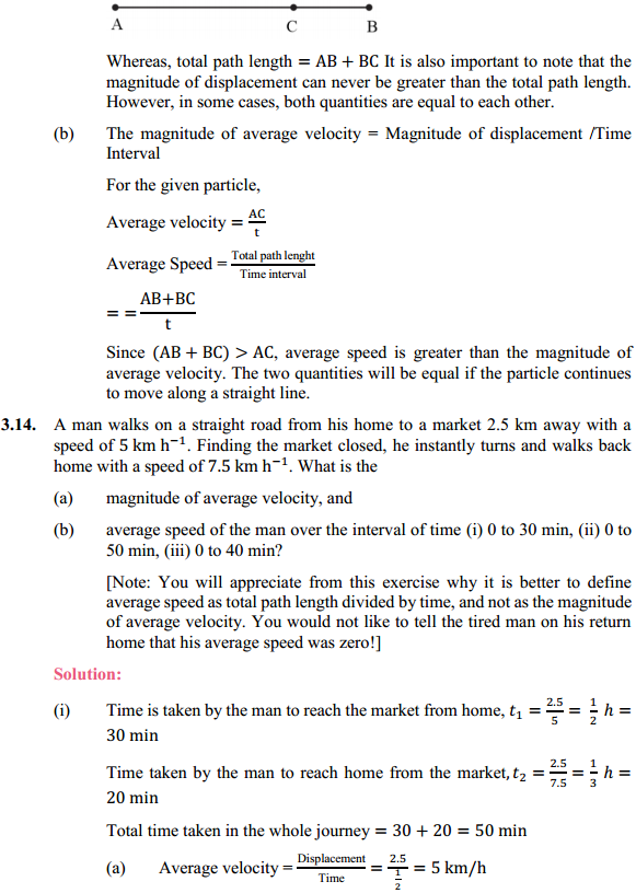 HBSE 11th Class Physics Solutions Chapter 3 Motion in a Straight Line 12