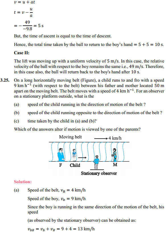HBSE 11th Class Physics Solutions Chapter 3 Motion in a Straight Line 21