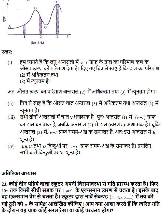 HBSE 11th Class Physics Solutions Chapter 3 सरल रेखा में गति 25