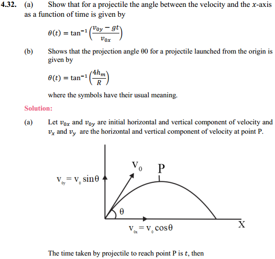 HBSE 11th Class Physics Solutions Chapter 4 Motion in a Plane 36