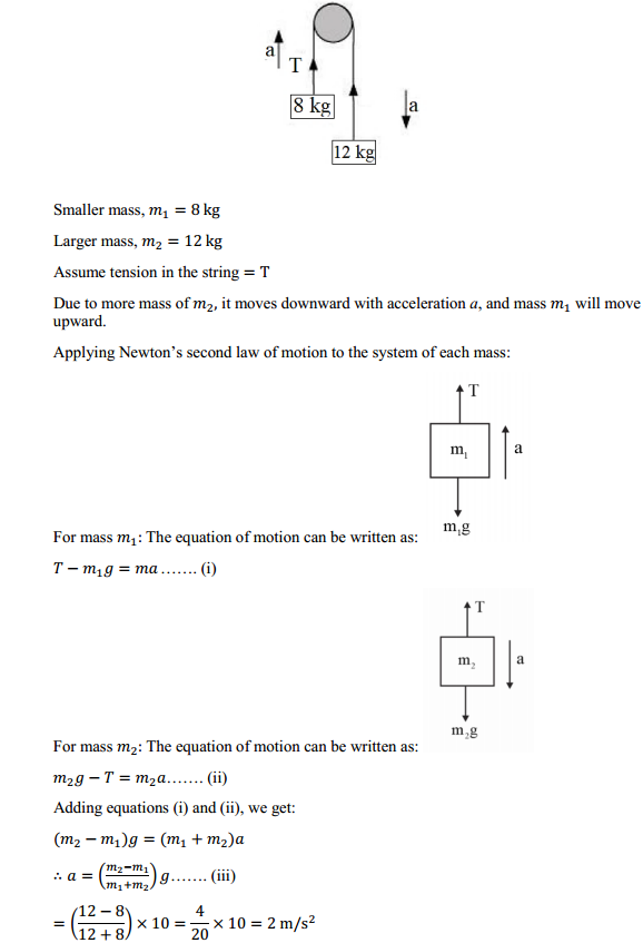 HBSE 11th Class Physics Solutions Chapter 5 Laws of Motion 14