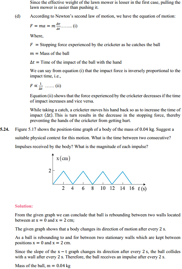 HBSE 11th Class Physics Solutions Chapter 5 Laws of Motion 20