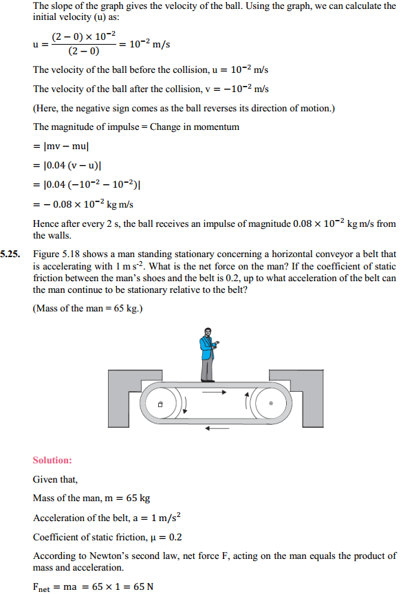 HBSE 11th Class Physics Solutions Chapter 5 Laws of Motion 21