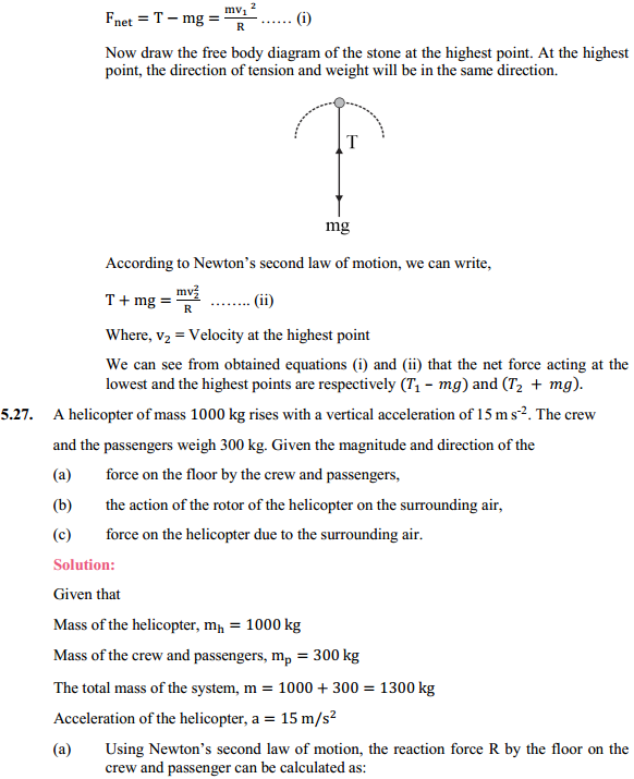 HBSE 11th Class Physics Solutions Chapter 5 Laws of Motion 23