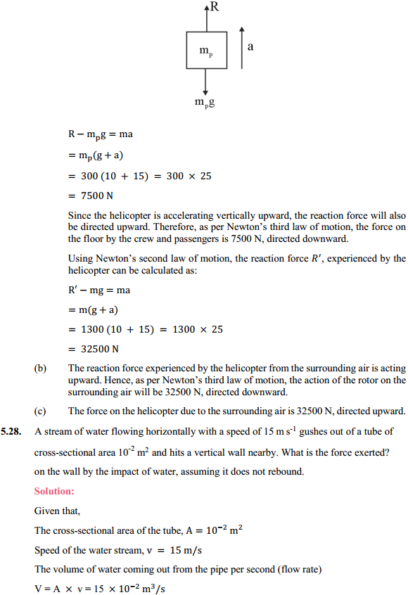HBSE 11th Class Physics Solutions Chapter 5 Laws of Motion 24