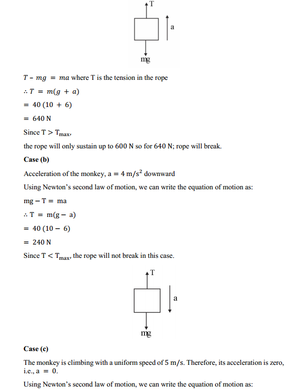HBSE 11th Class Physics Solutions Chapter 5 Laws of Motion 29