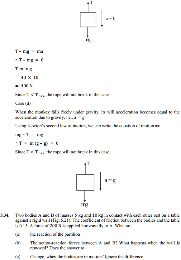 HBSE 11th Class Physics Solutions Chapter 5 Laws of Motion 30