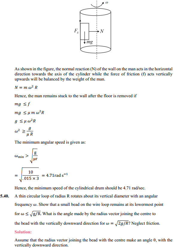 HBSE 11th Class Physics Solutions Chapter 5 Laws of Motion 37