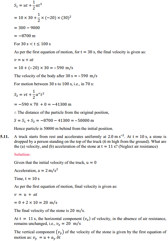 HBSE 11th Class Physics Solutions Chapter 5 Laws of Motion 8