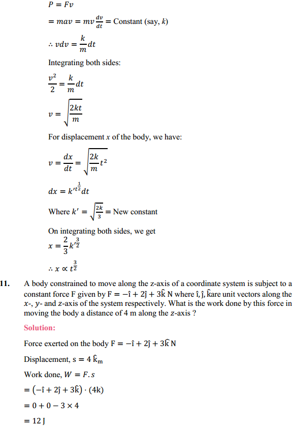 HBSE 11th Class Physics Solutions Chapter 6 Work Energy and Power 12