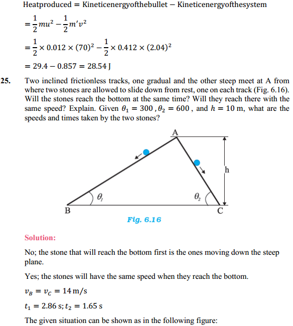 HBSE 11th Class Physics Solutions Chapter 6 Work Energy and Power 23