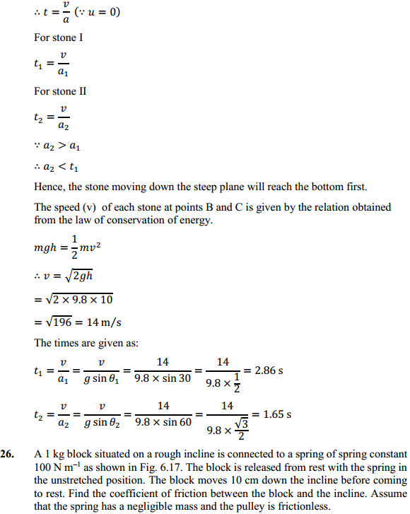 HBSE 11th Class Physics Solutions Chapter 6 Work Energy and Power 25