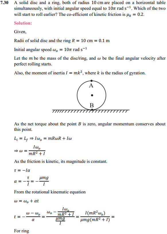 HBSE 11th Class Physics Solutions Chapter 7 System of Particles and Rotational Motion 26