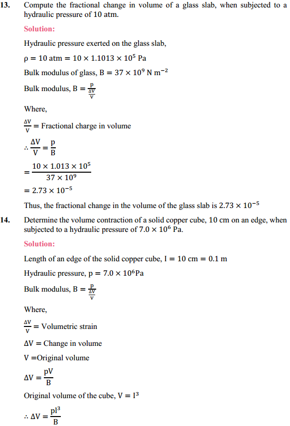HBSE 11th Class Physics Solutions Chapter 9 Mechanical Properties of Solids 10