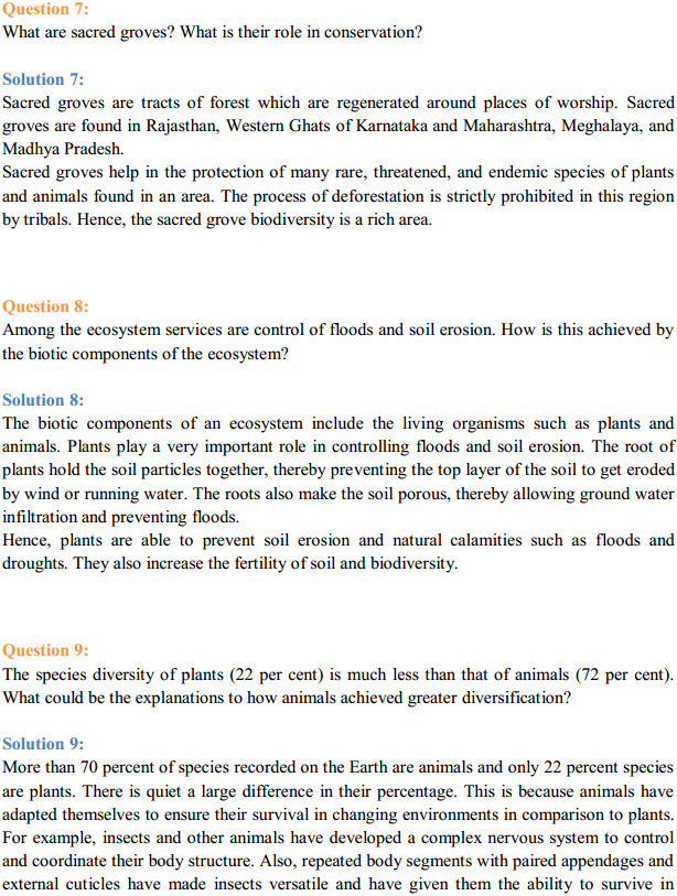 HBSE 12th Class Biology Solutions Chapter 15 Biodiversity and Conservation 3