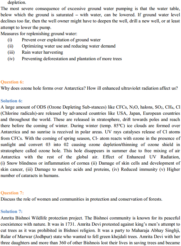HBSE 12th Class Biology Solutions Chapter 16 Environmental Issues 4