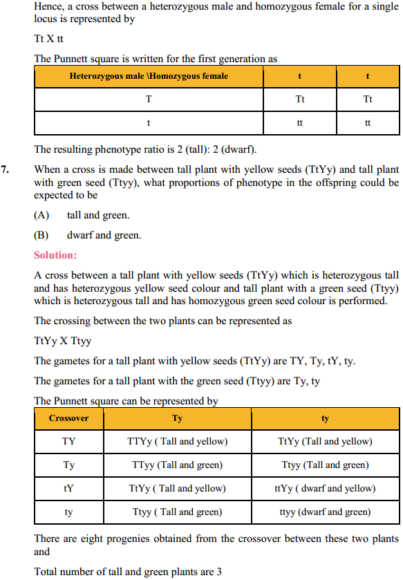 HBSE 12th Class Biology Solutions Chapter 5 Principles of Inheritance and Variation 5