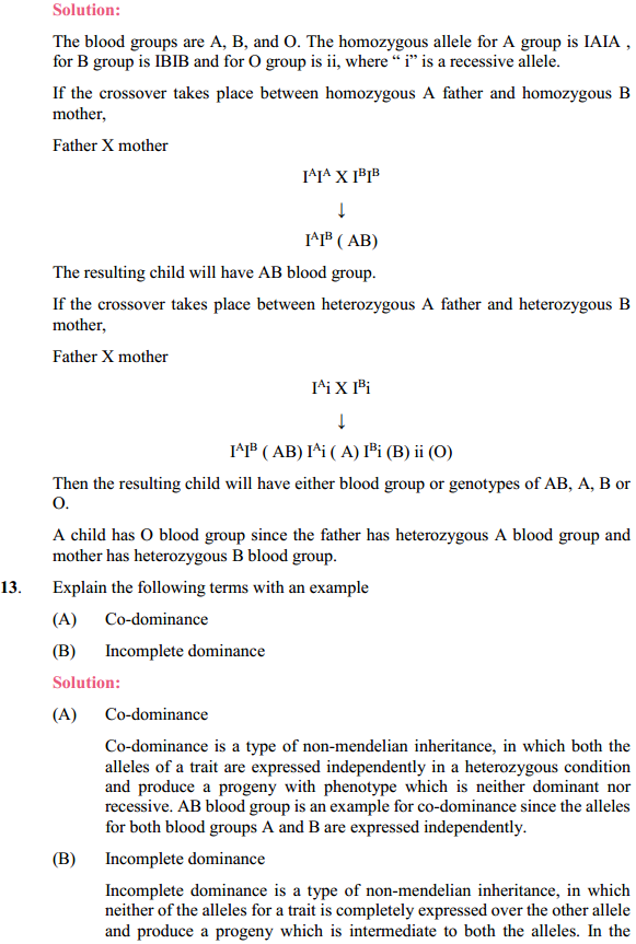 HBSE 12th Class Biology Solutions Chapter 5 Principles of Inheritance and Variation 8