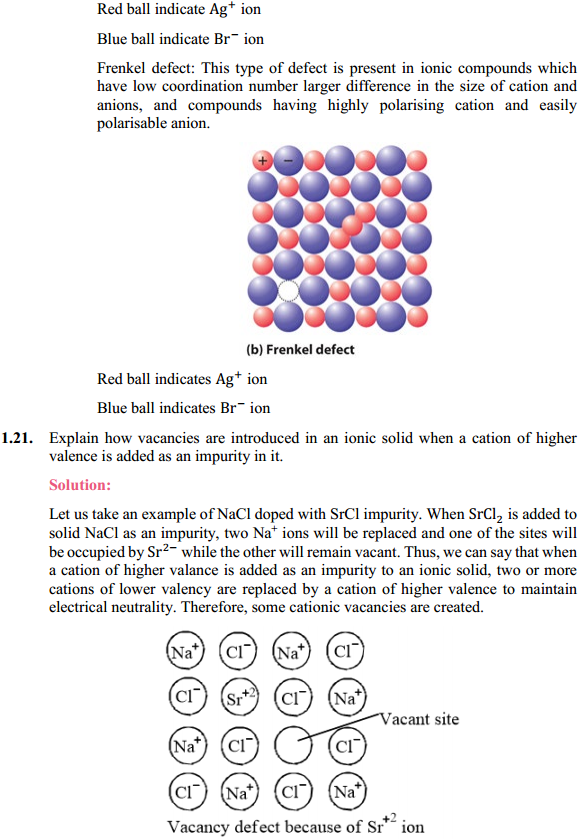 HBSE 12th Class Chemistry Solutions Chapter 1 The Solid State 10