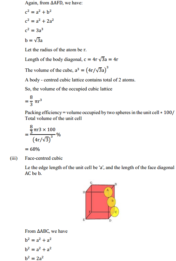 HBSE 12th Class Chemistry Solutions Chapter 1 The Solid State 20