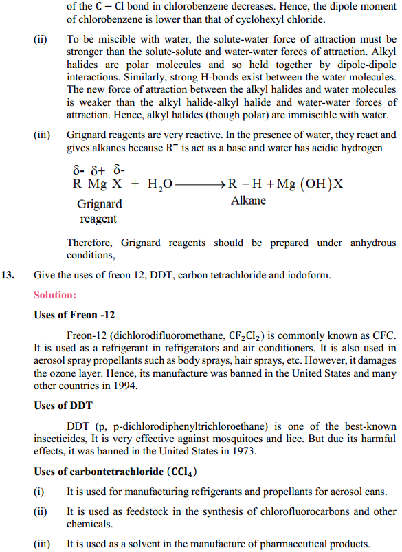 HBSE 12th Class Chemistry Solutions Chapter 10 Haloalkanes and Haloarenes 35