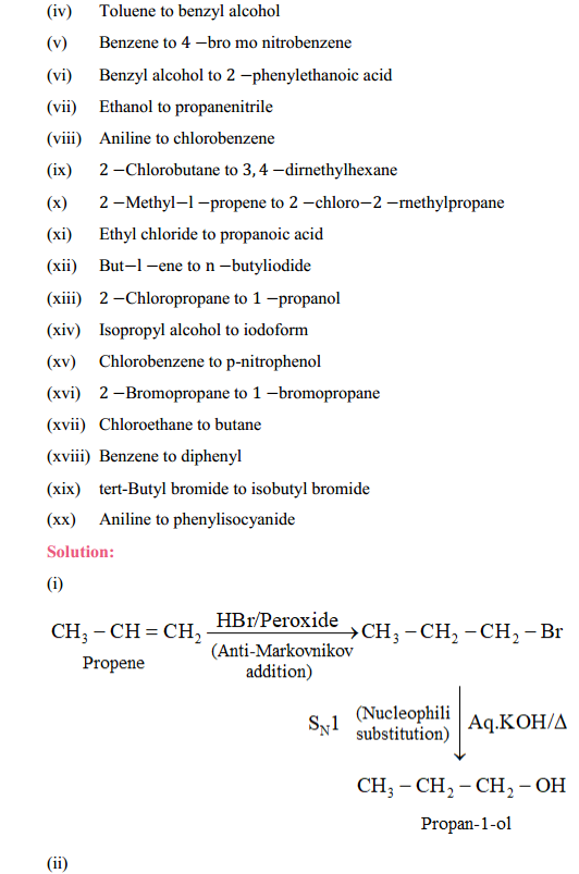 HBSE 12th Class Chemistry Solutions Chapter 10 Haloalkanes and Haloarenes 42