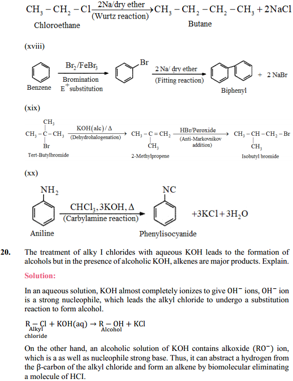 HBSE 12th Class Chemistry Solutions Chapter 10 Haloalkanes and Haloarenes 48