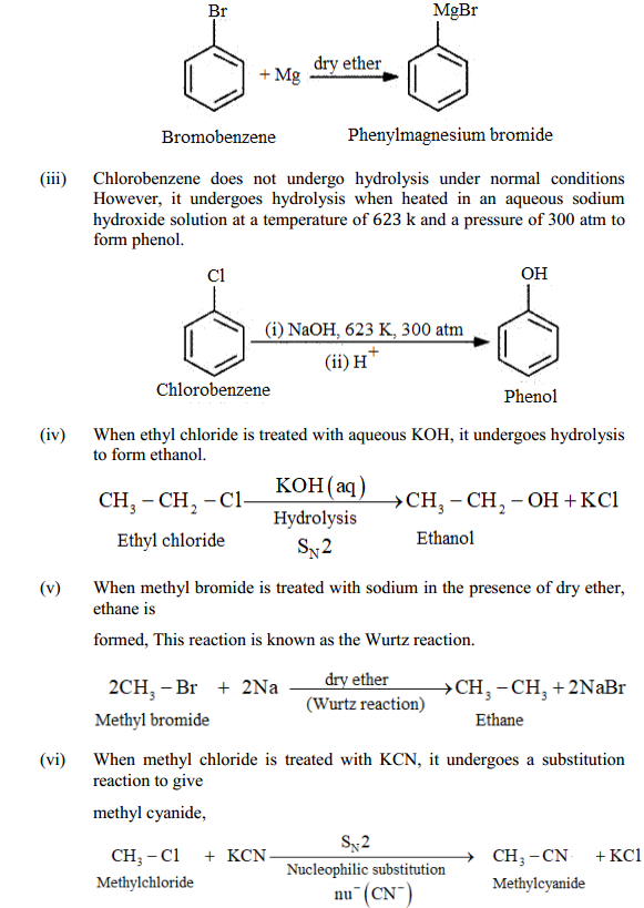 HBSE 12th Class Chemistry Solutions Chapter 10 Haloalkanes and Haloarenes 51