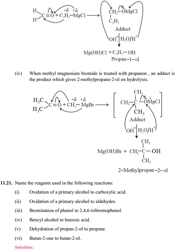 HBSE 12th Class Chemistry Solutions Chapter 11 Alcohols, Phenols and Ehers 37