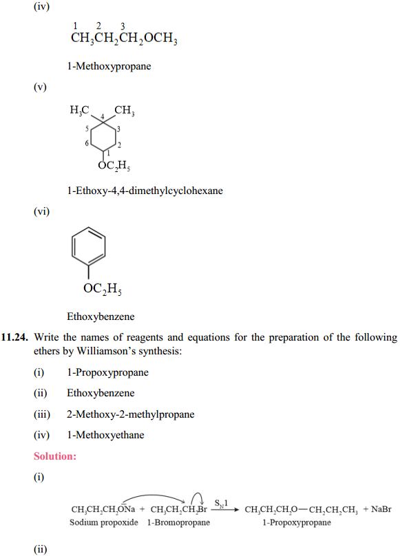 HBSE 12th Class Chemistry Solutions Chapter 11 Alcohols, Phenols and Ehers 41