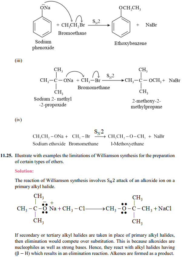 HBSE 12th Class Chemistry Solutions Chapter 11 Alcohols, Phenols and Ehers 42