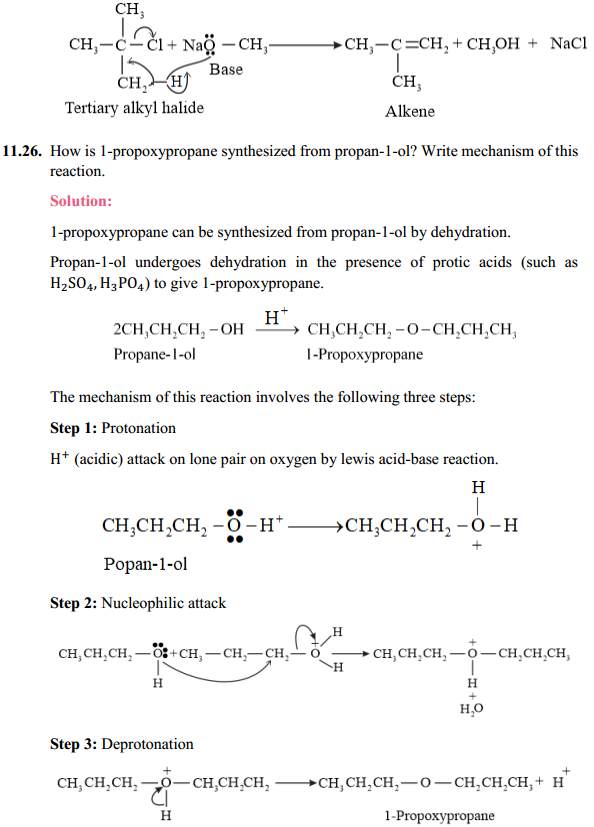 HBSE 12th Class Chemistry Solutions Chapter 11 Alcohols, Phenols and Ehers 43