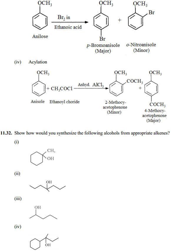 HBSE 12th Class Chemistry Solutions Chapter 11 Alcohols, Phenols and Ehers 48