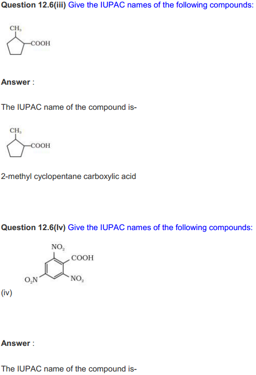 HBSE 12th Class Chemistry Solutions Chapter 12 Aldehydes, Ketones and Carboxylic Acids 12