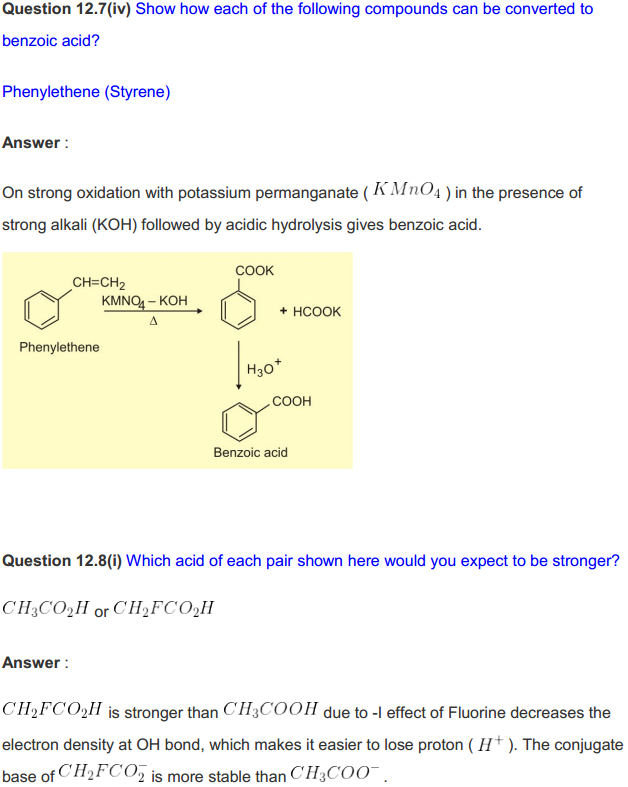 HBSE 12th Class Chemistry Solutions Chapter 12 Aldehydes, Ketones and Carboxylic Acids 15