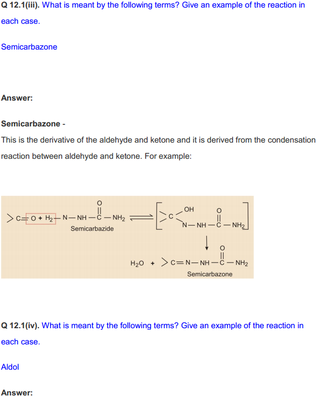 HBSE 12th Class Chemistry Solutions Chapter 12 Aldehydes, Ketones and Carboxylic Acids 19