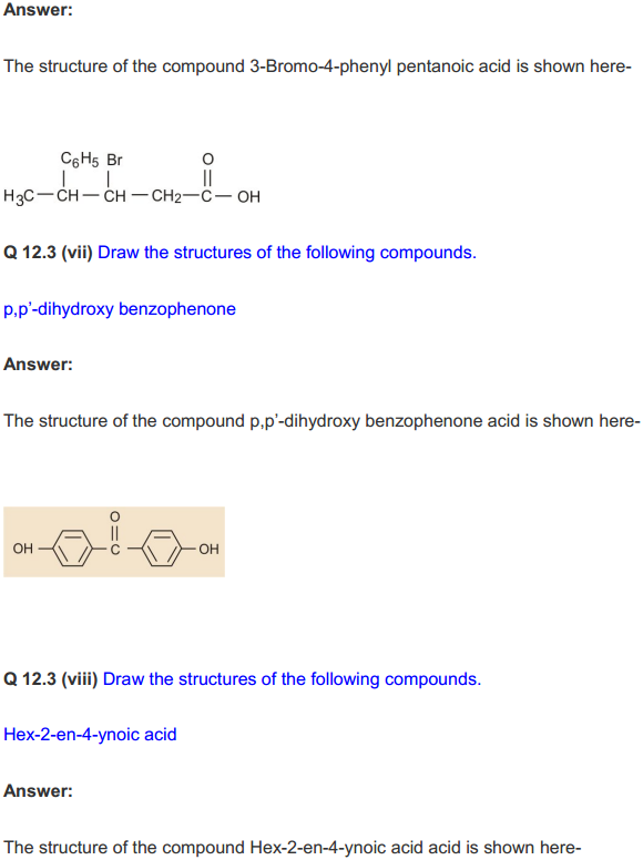 HBSE 12th Class Chemistry Solutions Chapter 12 Aldehydes, Ketones and Carboxylic Acids 30