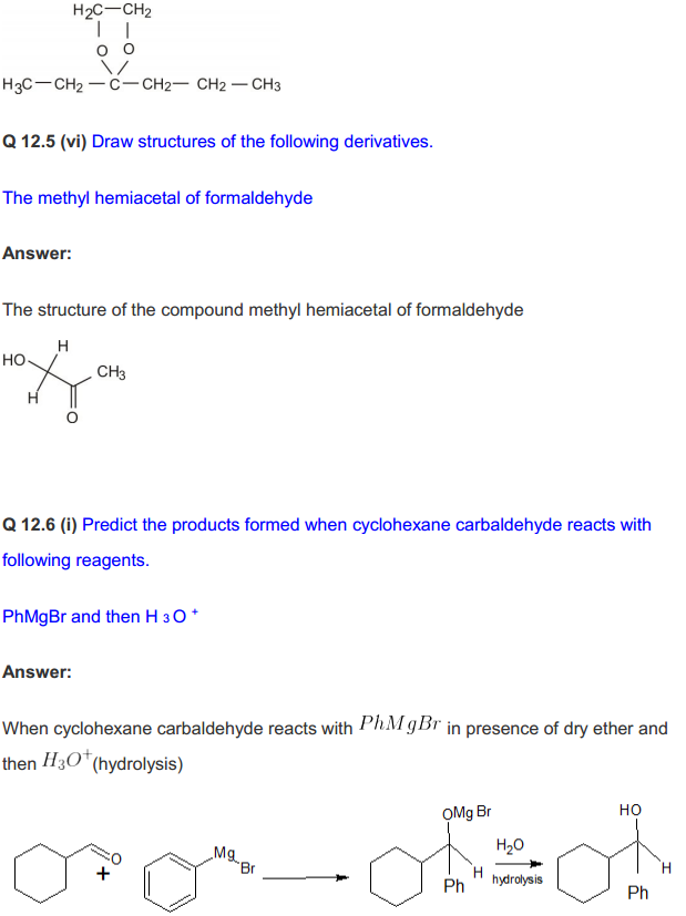 HBSE 12th Class Chemistry Solutions Chapter 12 Aldehydes, Ketones and Carboxylic Acids 37