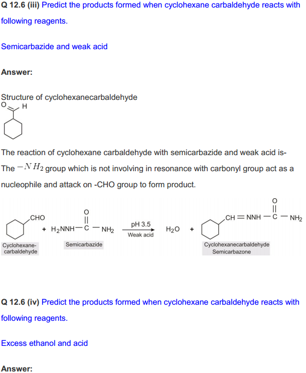 HBSE 12th Class Chemistry Solutions Chapter 12 Aldehydes, Ketones and Carboxylic Acids 39