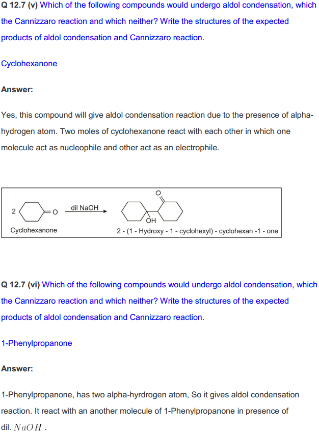 HBSE 12th Class Chemistry Solutions Chapter 12 Aldehydes, Ketones and Carboxylic Acids 44