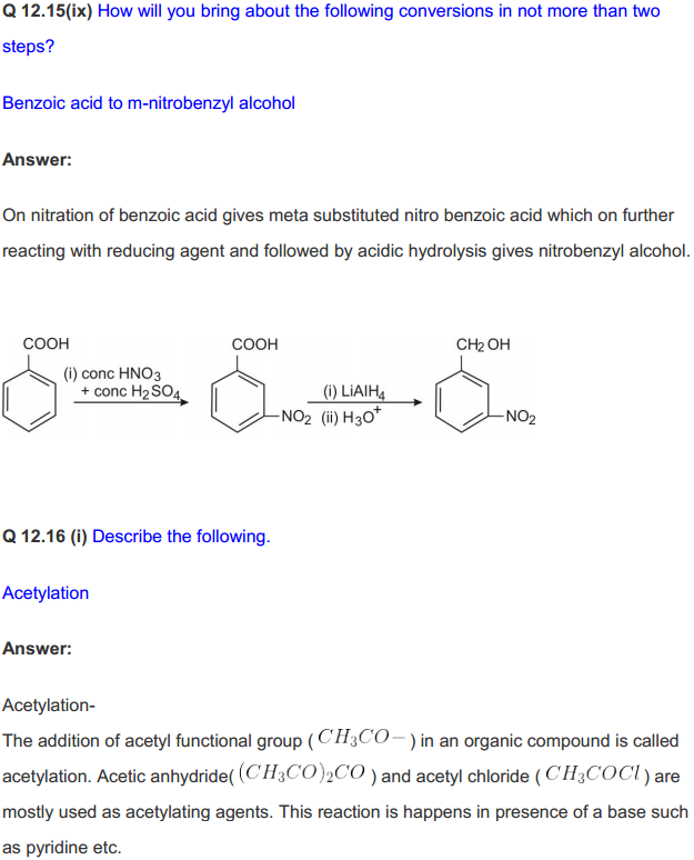 HBSE 12th Class Chemistry Solutions Chapter 12 Aldehydes, Ketones and Carboxylic Acids 66