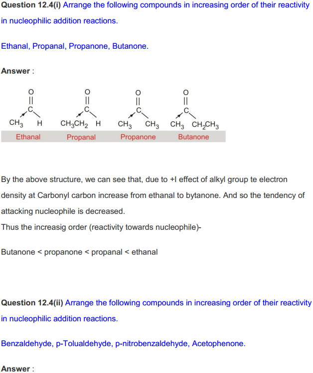 HBSE 12th Class Chemistry Solutions Chapter 12 Aldehydes, Ketones and Carboxylic Acids 7