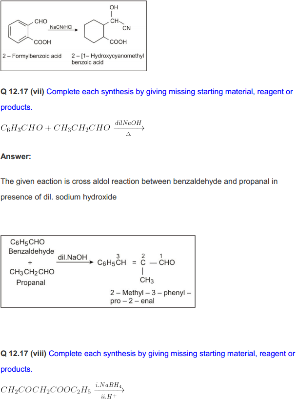 HBSE 12th Class Chemistry Solutions Chapter 12 Aldehydes, Ketones and Carboxylic Acids 73