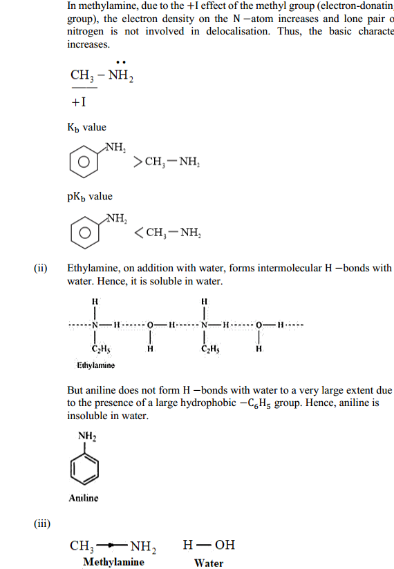HBSE 12th Class Chemistry Solutions Chapter 13 Amines 15