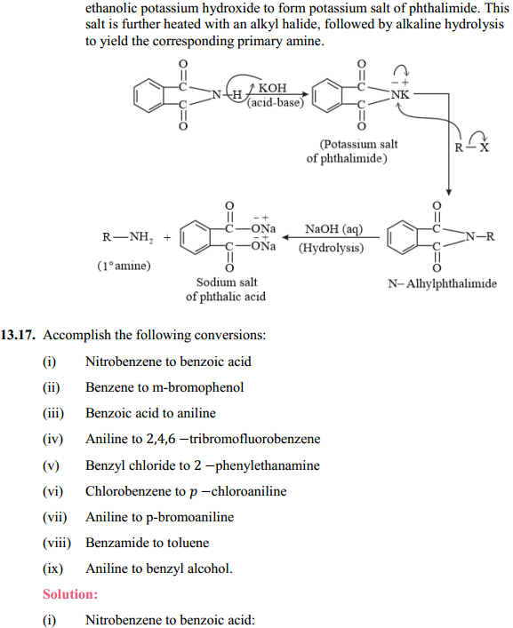 HBSE 12th Class Chemistry Solutions Chapter 13 Amines 30